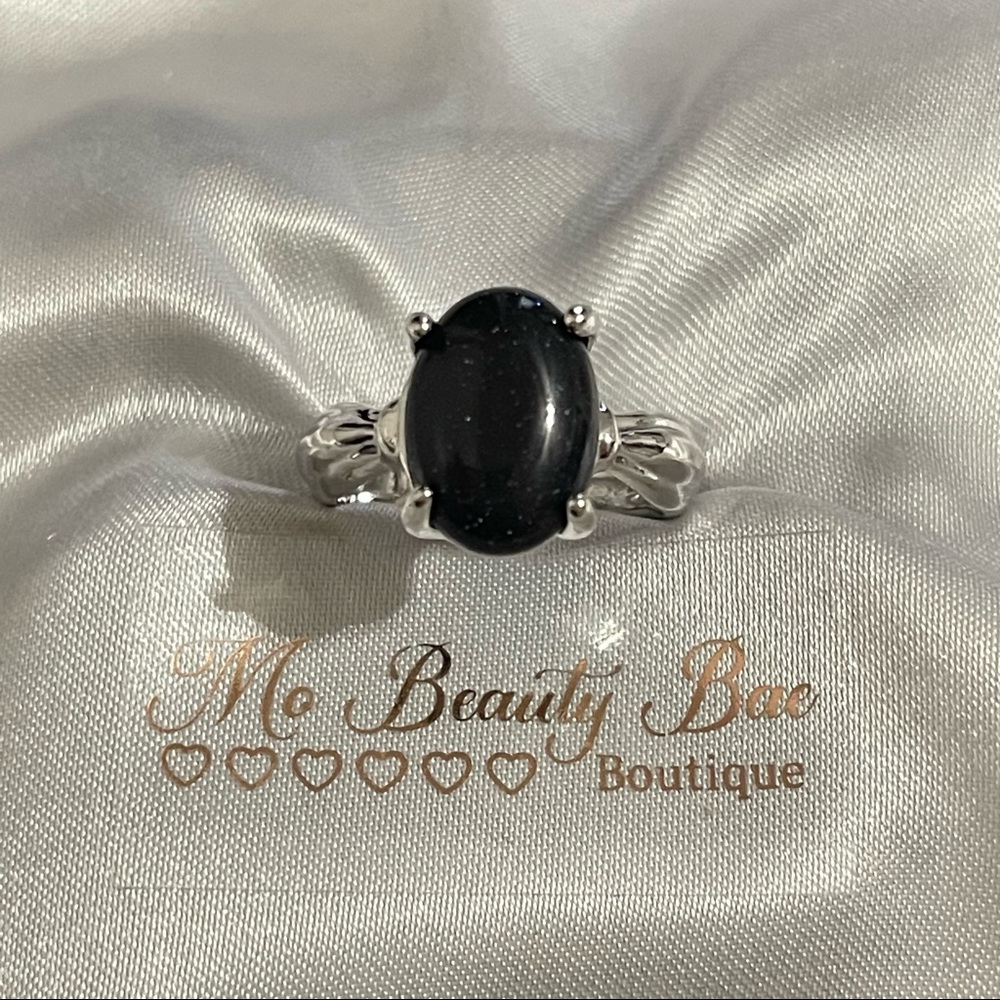 Blue Sandstone Ring - Picture 4 of 6